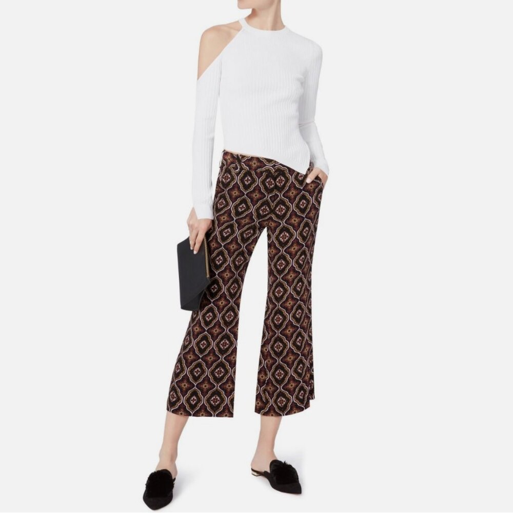 A.L.C Felix Cropped Silk Pants
